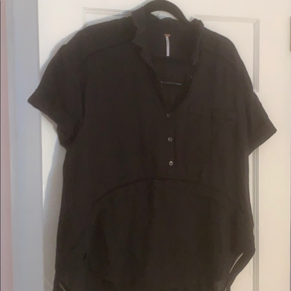 Black free people blouse